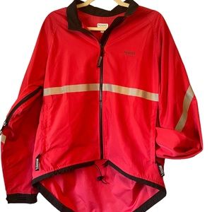 Running room reflective jacket (size small - pink)